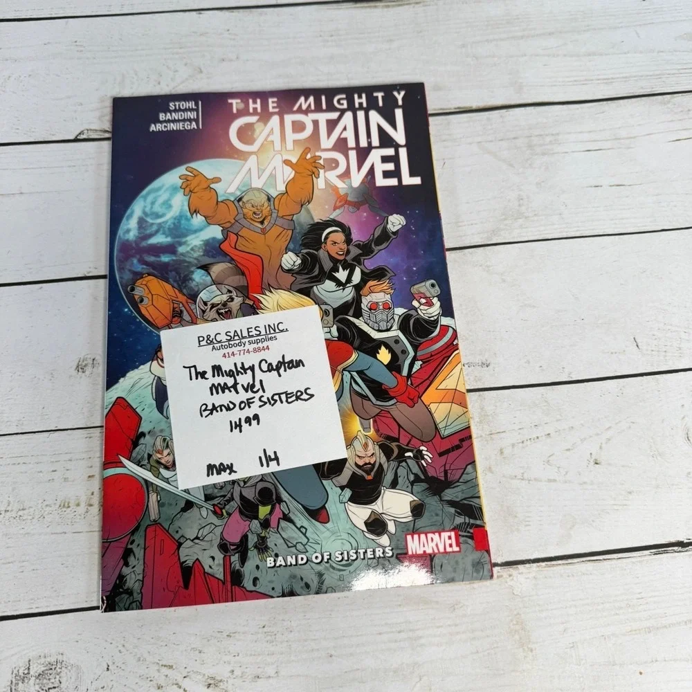 The Mighty Captain Marvel Band of Sisters Marvel TPB‎ Graphic Novel Stohl 2017